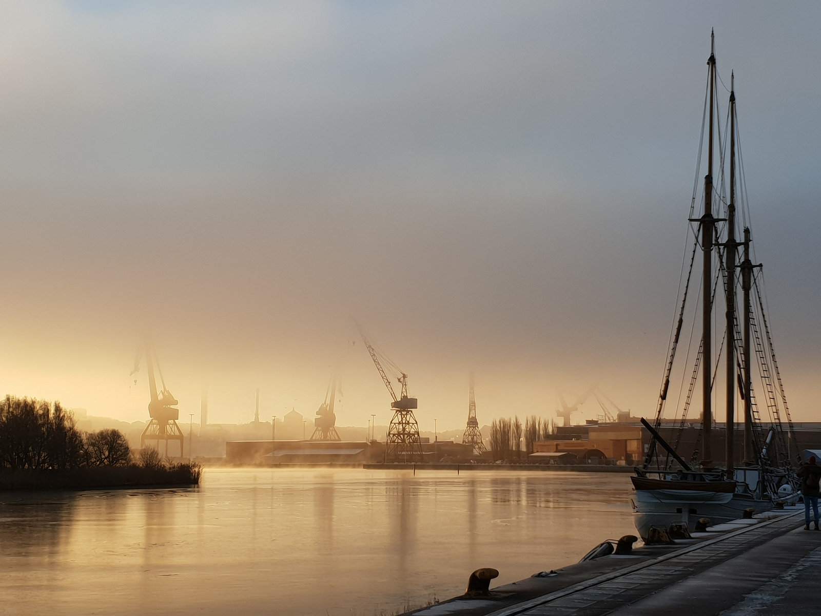 bild över Göteborgs hamninlopp